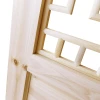 Custom-made new Chinese-style antique Windows with fir glass doors, solid wood barn doors, fir doors, and hollowed-out interior doors details Picture